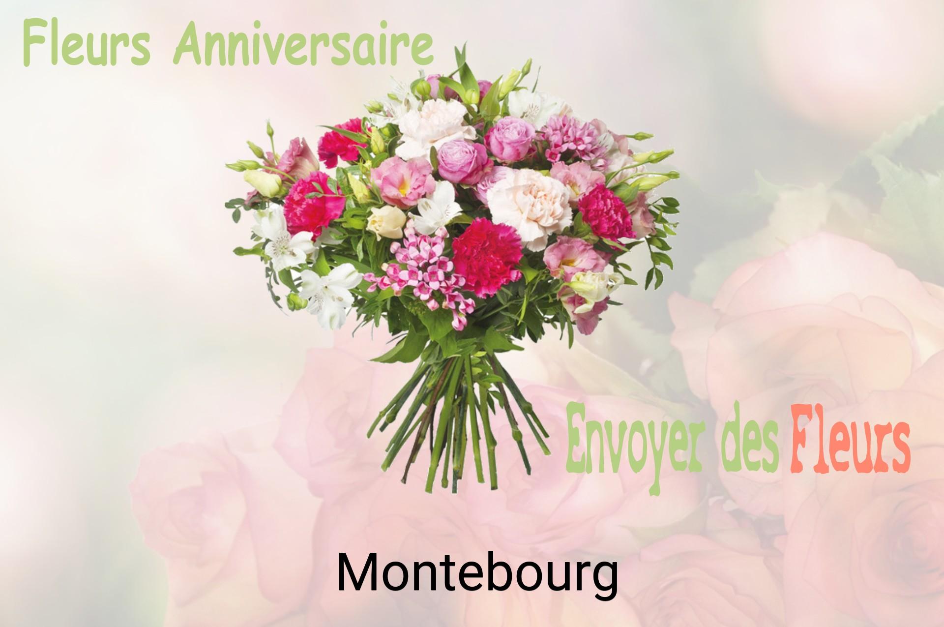 Bouquet de fleurs d’anniversaire livré à Montebourg